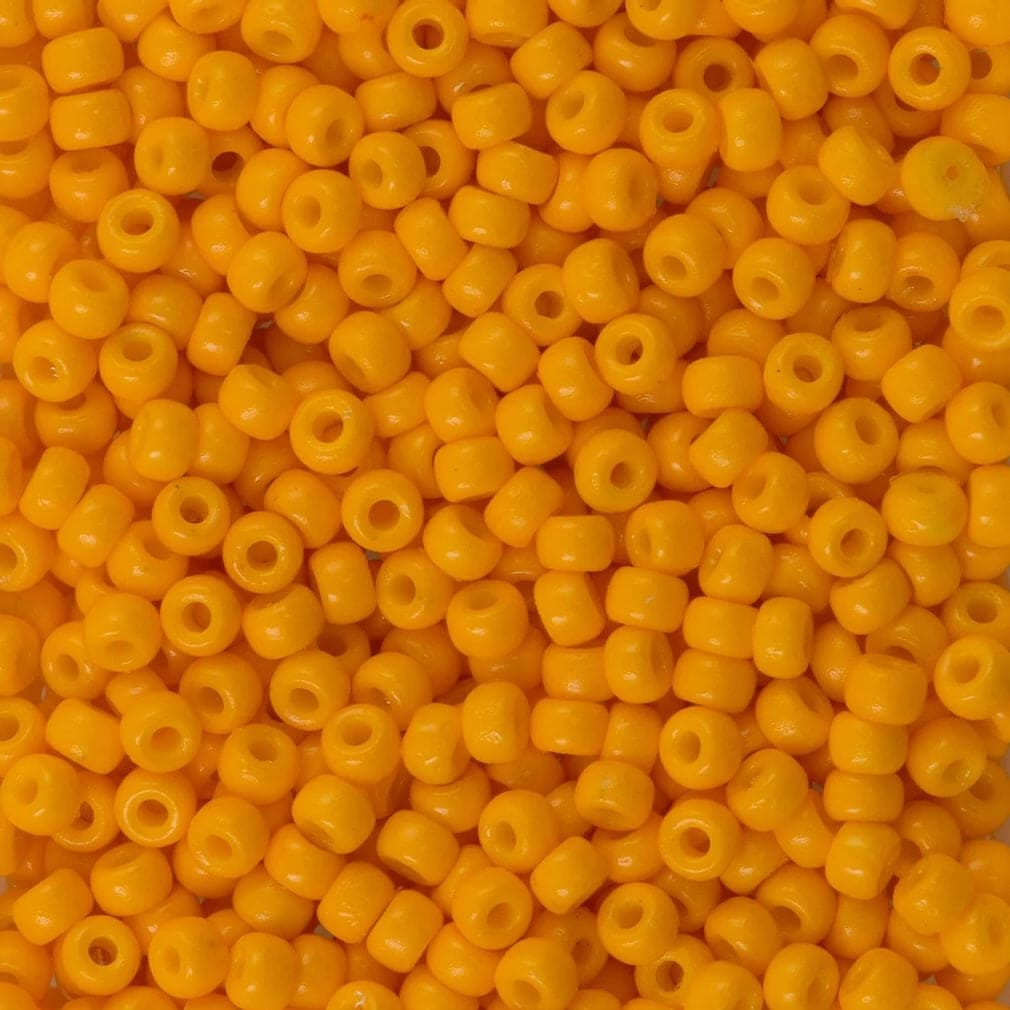 Miyuki Seed Beads 8/0 Duracoat Opaque Light Squash 4453-NEW!!!