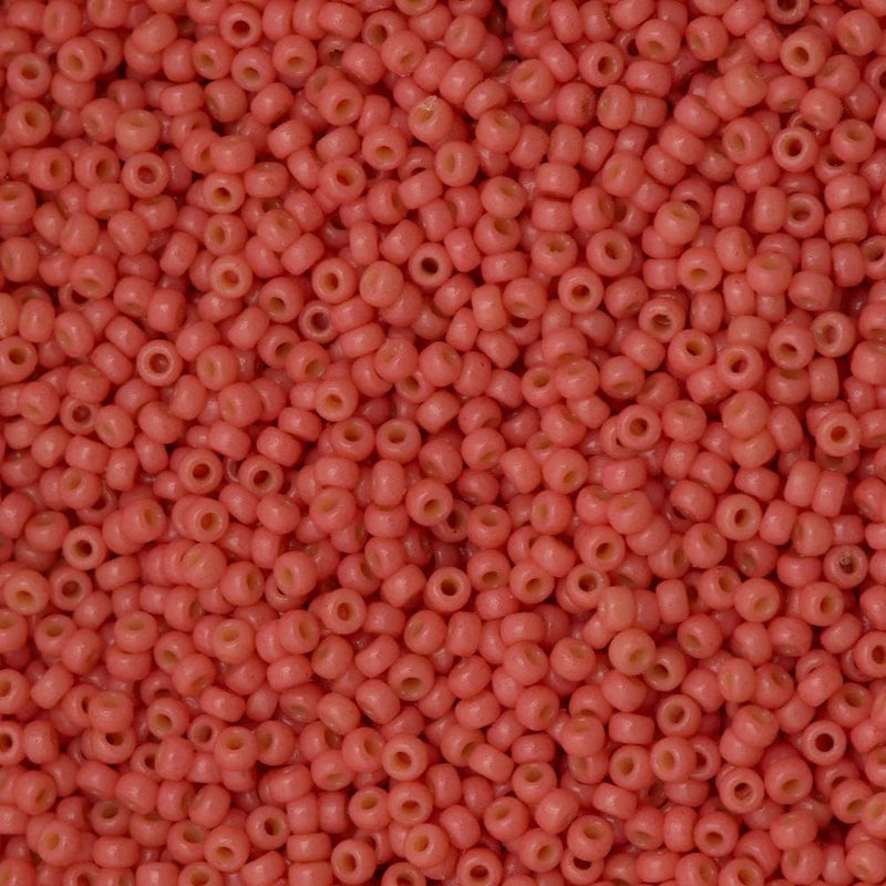Miyuki Seed Beads 8/0  Duracoat Opaque Light Watermelon 4464-NEW!!!