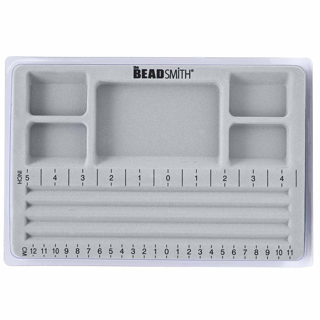 MINI BEAD BOARD WITH LID 3 STRAIGHT CHANNELS