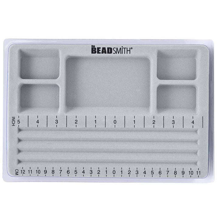 MINI BEAD BOARD WITH LID 3 STRAIGHT CHANNELS