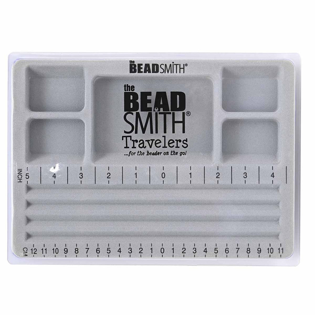 MINI BEAD BOARD WITH LID 3 STRAIGHT CHANNELS