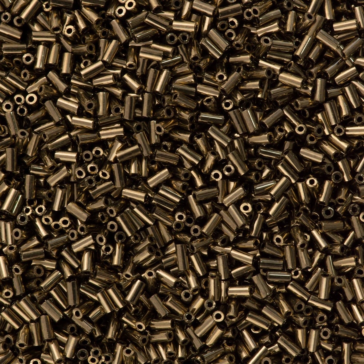 Miyuki Bugles size 3mm 0457 Metallic Dark Bronze 10 grams. Crystal bugles 3mm,