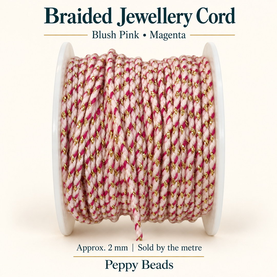 Cordon de bracelet Martenitsa, cordon de bracelet Martenitsa en coton rouge et blanc, 10 mètres