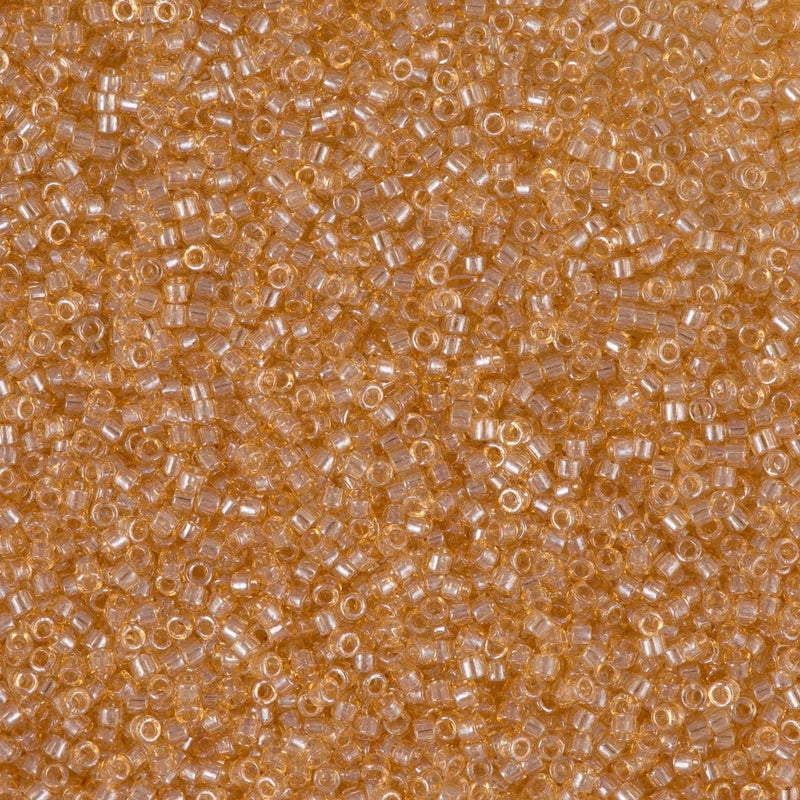 DB0101 - Transparent Lt. Topaz Luster, Miyuki Delica 11/0