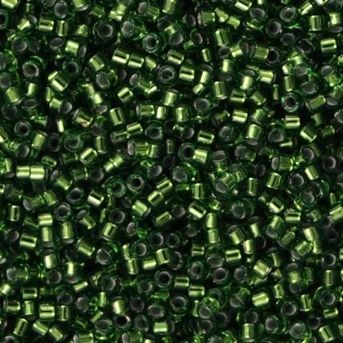 DB0182 - Copper Lined Olivine, Miyuki Delica 11/0