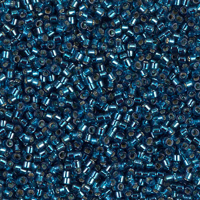DB0608 - Silver Lined Blue Zircon Dyed, Miyuki Delica 11/0