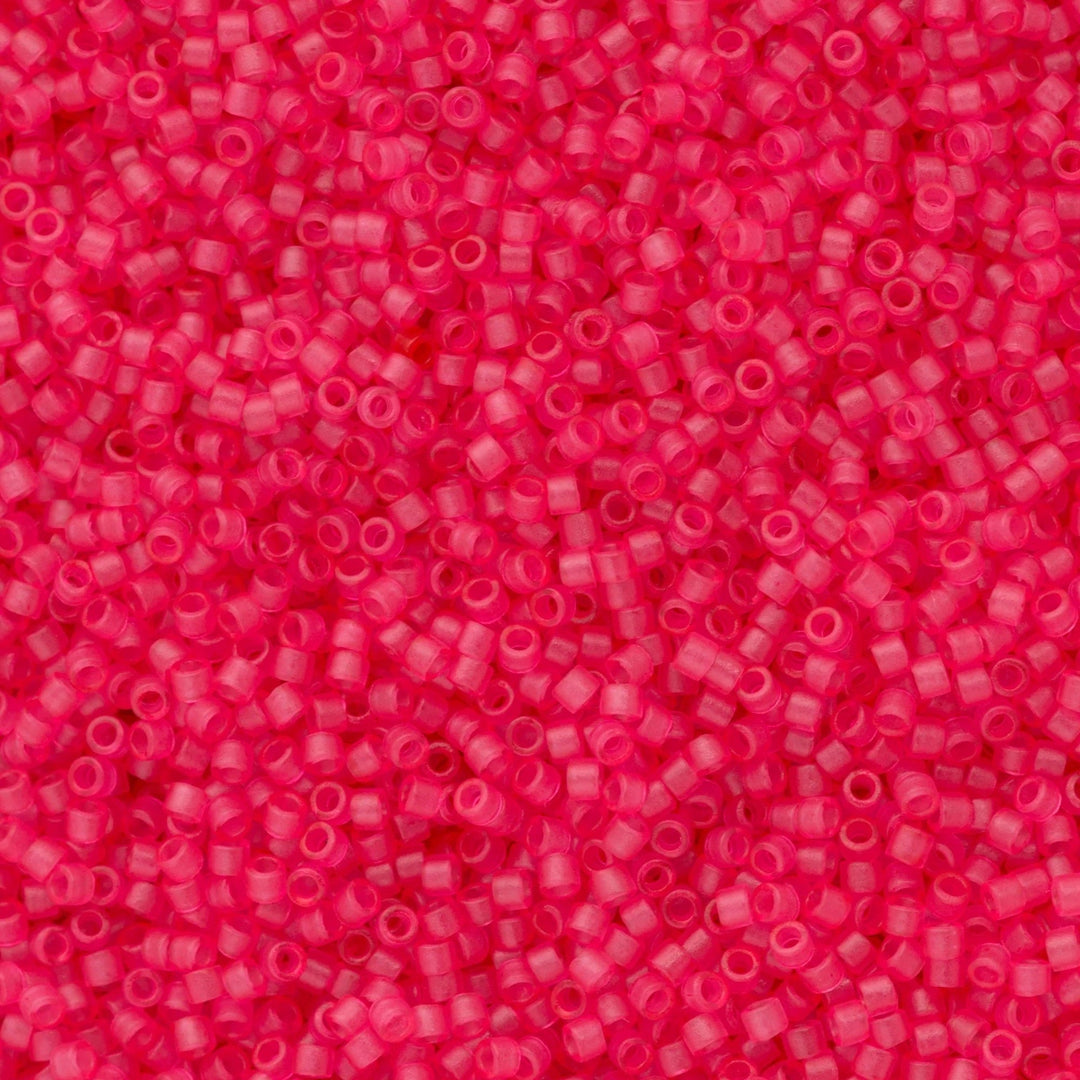 DB0780 - Dyed Transp Bubble Gum Pink, Miyuki Delica 11/0