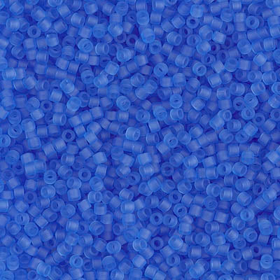 DB1270 - Matted Transparent Azure, Miyuki Delica Beads,5 Gr Pack