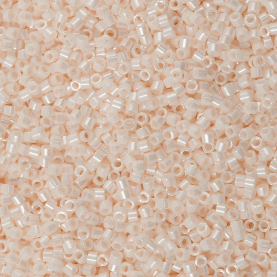 DB1530-1 Opaque Bisque White Ceylon, Miyuki Delica 11/0