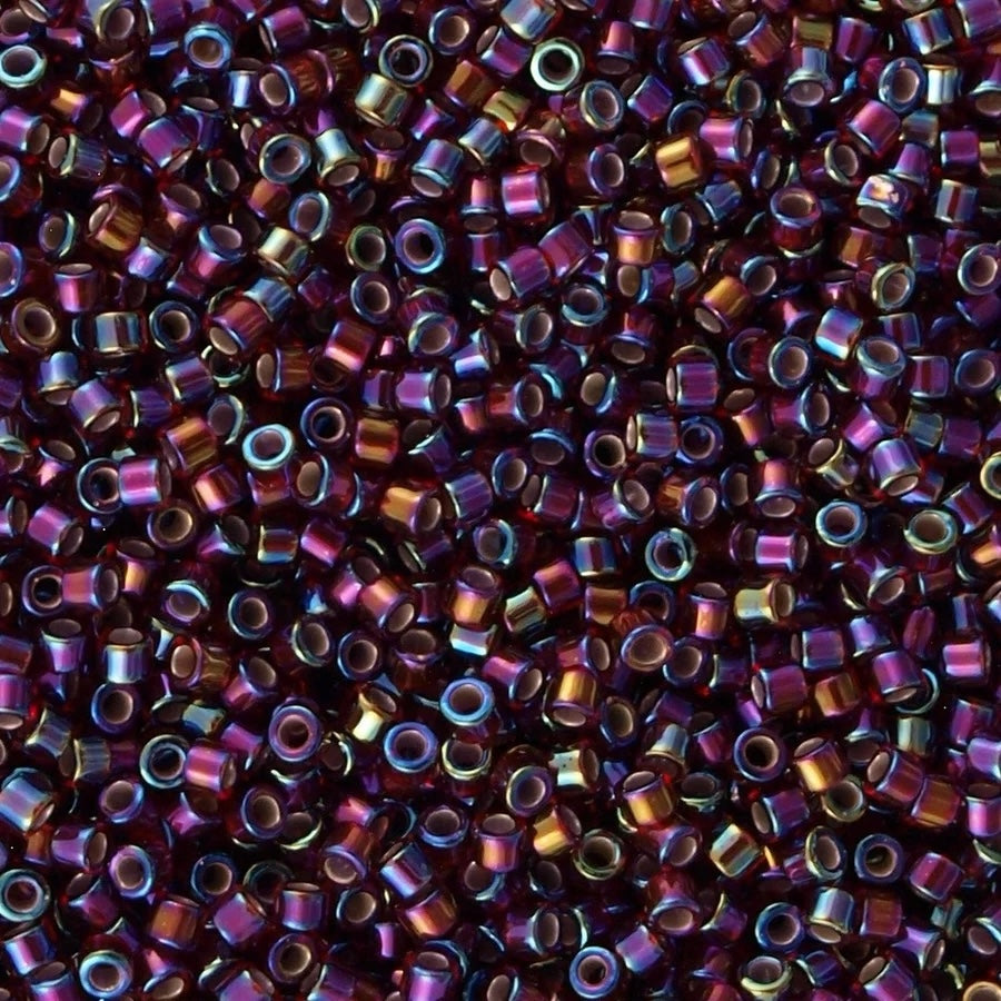 DB1452 - Silbergefütterter blasser Pfirsich-Opal, Miyuki Delica 11/0