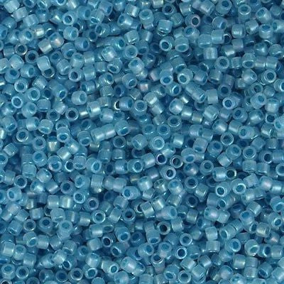 DB1761 - Sparkling Sky Blue Lined Opal AB, Miyuki Delica 11/0