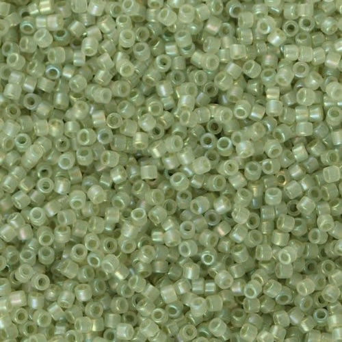 DB1765 - Sparkling Celery Lined Opal AB, Miyuki Delica 11/0