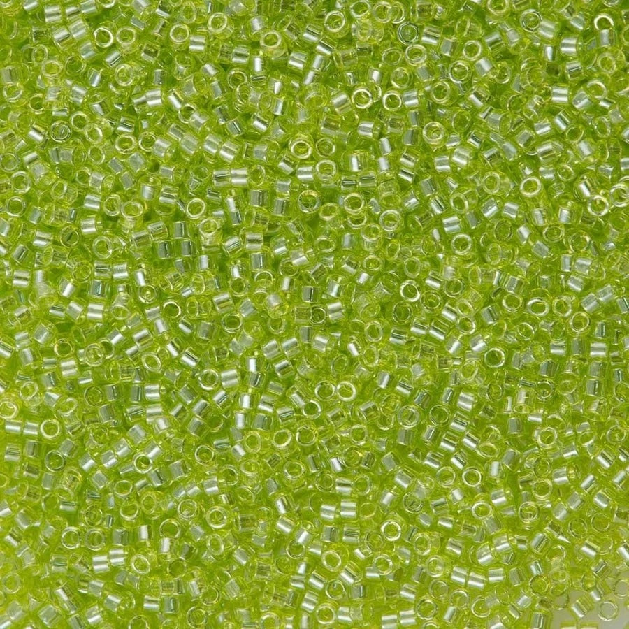DB1807 - Gefärbter Rosenseidensatin, Miyuki Delica 11/0