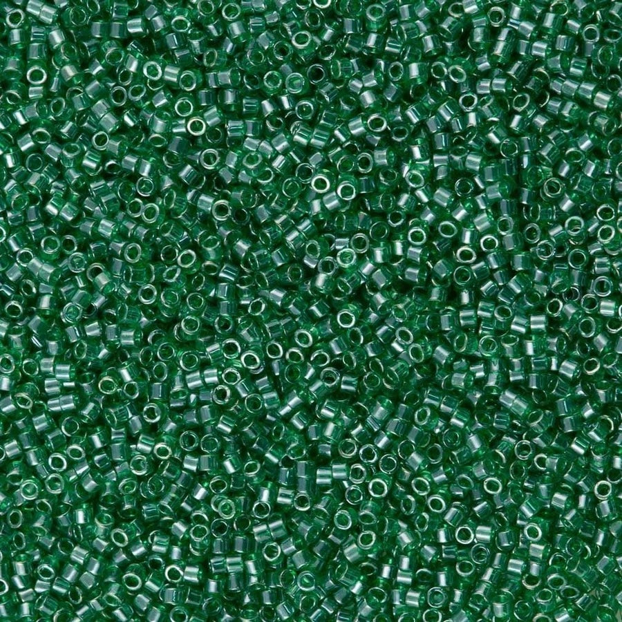 DB1807 - Gefärbter Rosenseidensatin, Miyuki Delica 11/0