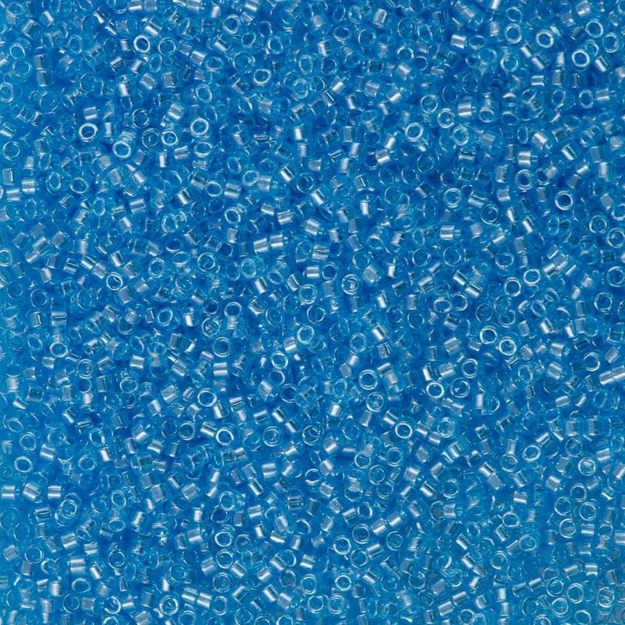 DB1890 - Transparent Sky Blue Luster, Miyuki Delica  11/0