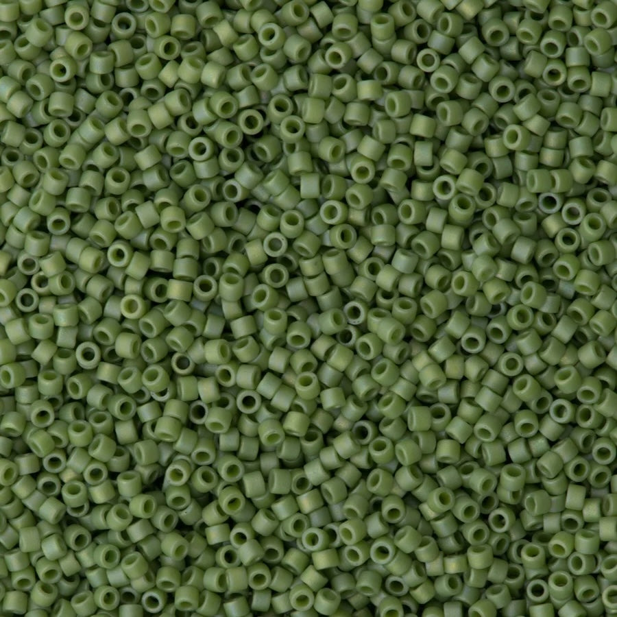 DB2310 - Matted Opaque Glazed Pistachio AB, Miyuki Delica 11/0