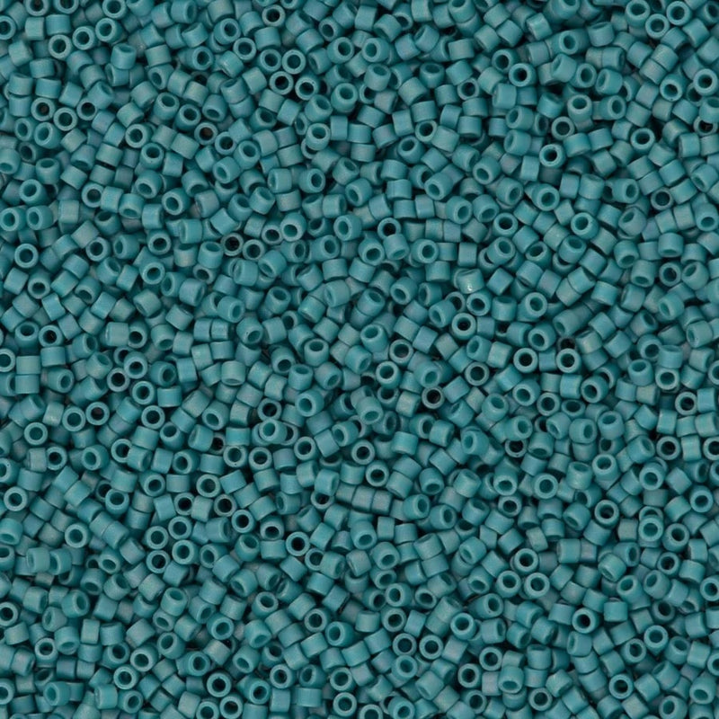 DB2315 - Matted Opaque Glazed Nile Blue AB Miyuki Delica 11/0