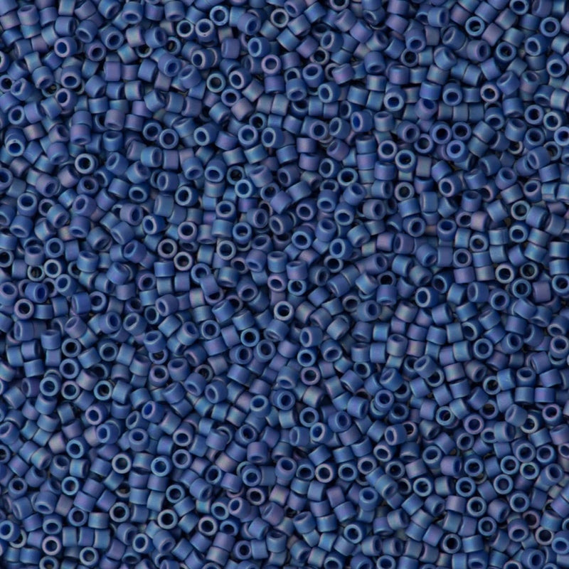 DB2317 - Matted Opaque Glazed Bayberry AB, Miyuki Delica 11/0