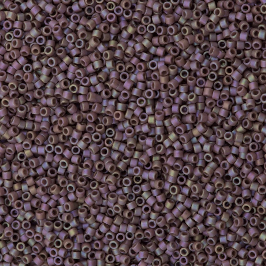 DB2321 - Matted Opaque Glazed Dark Beige AB, Miyuki Delica 11/0