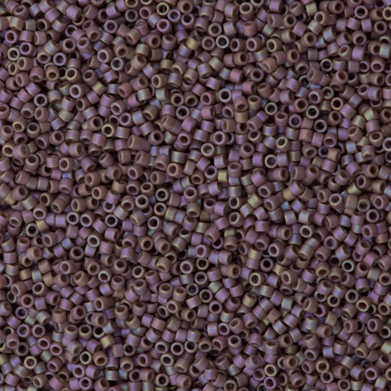 DB2321 - Matted Opaque Glazed Dark Beige AB, Miyuki Delica 11/0
