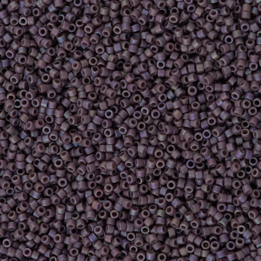 DB2322 - Matted Opaque Glazed Sea Lavender AB, Miyuki Delica 11/0