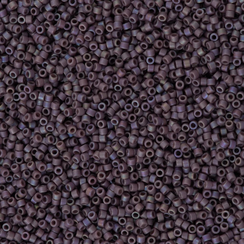 DB2322 - Matted Opaque Glazed Sea Lavender AB, Miyuki Delica 11/0