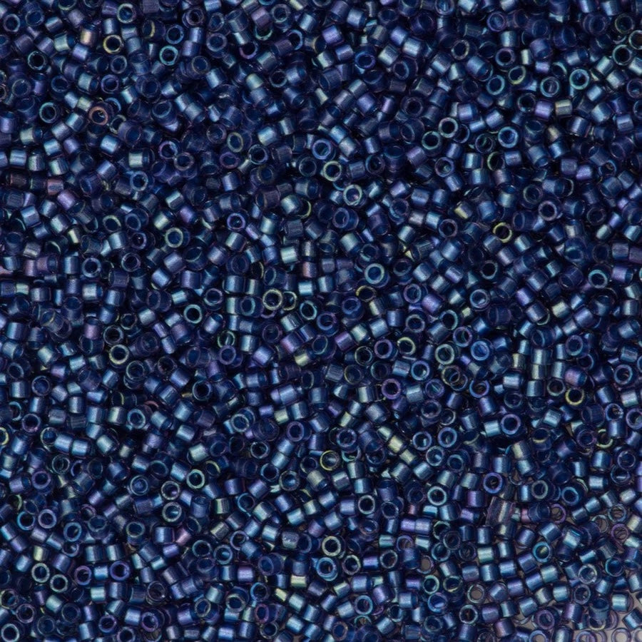 DB2386 Fancy Lined Han Blue, Miyuki Delica 11/0