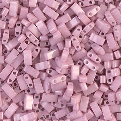 Miyuki Half Tila Beads HTL0599 Qpaque Rose Luster,