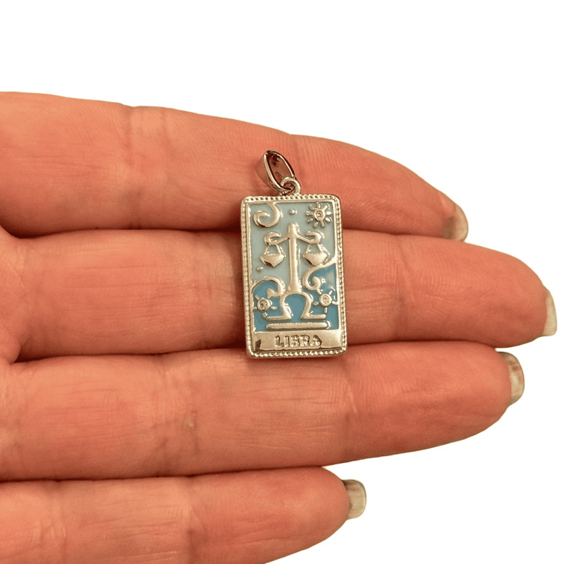 Waterproof Stainless Steel Zodiac Charm, Pendant