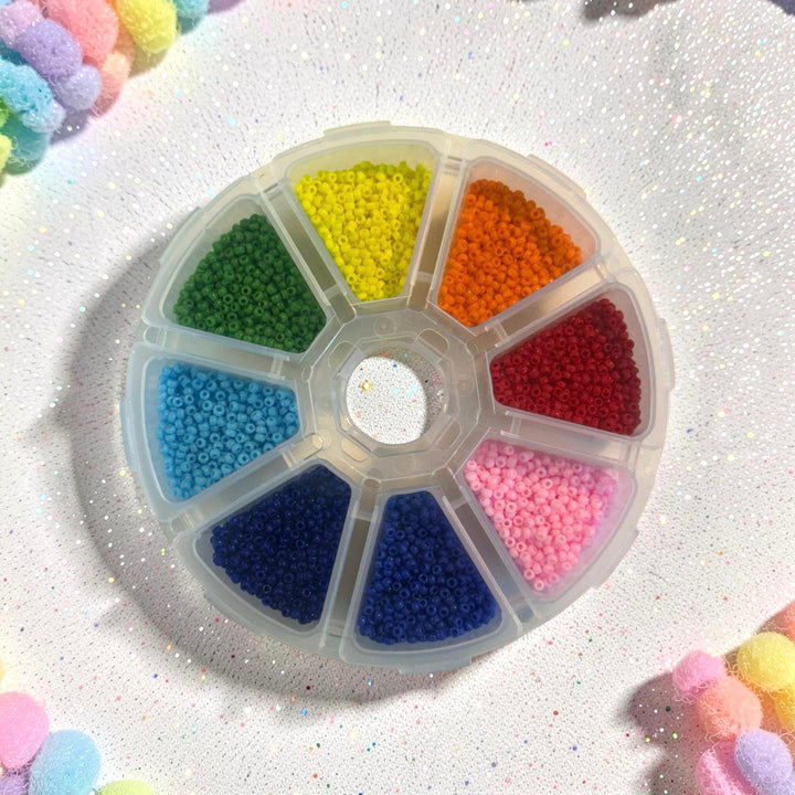 Authentic Miyuki Seed Beads 11-0 Rainbow Starter Kit