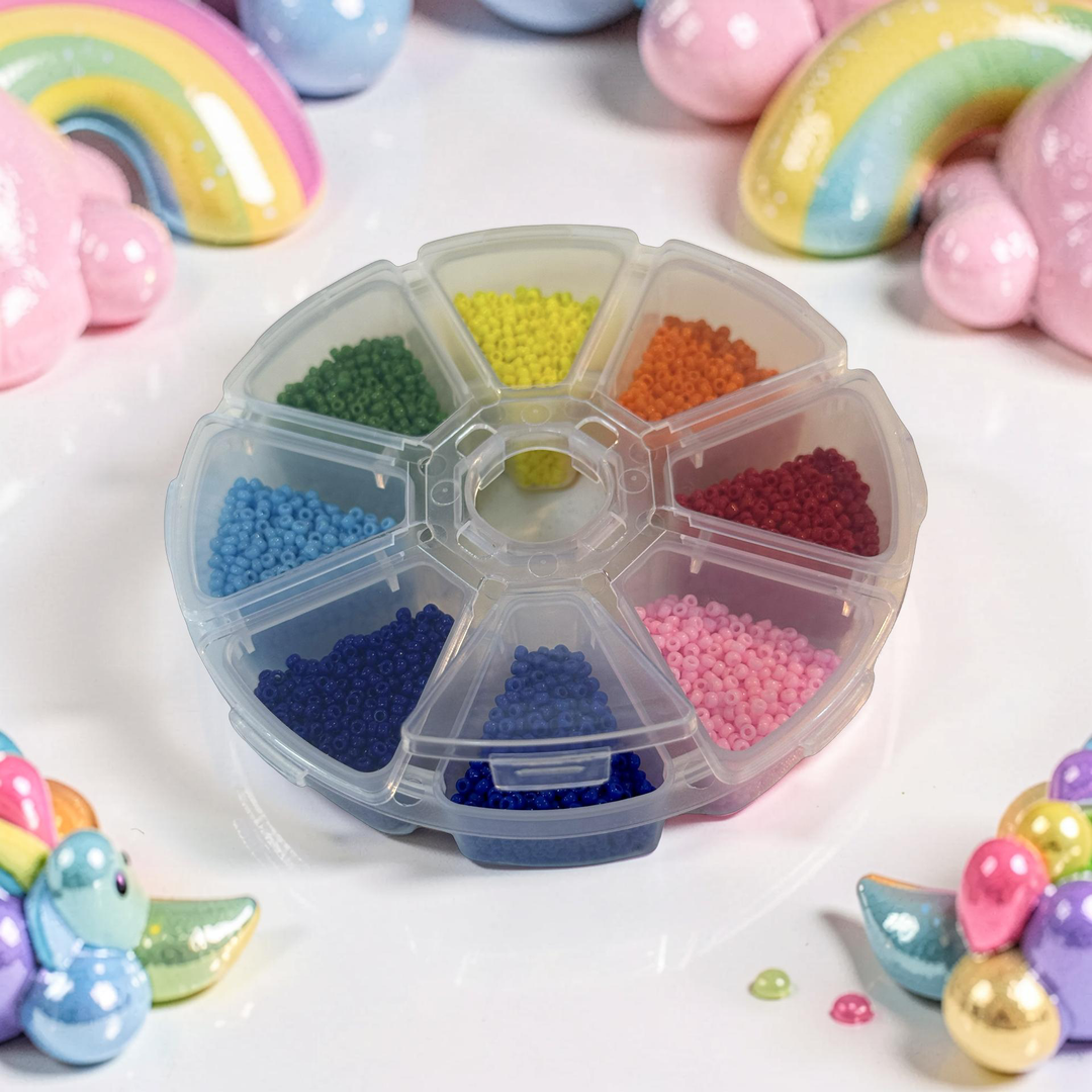 Authentic Miyuki Seed Beads 11-0 Rainbow Starter Kit