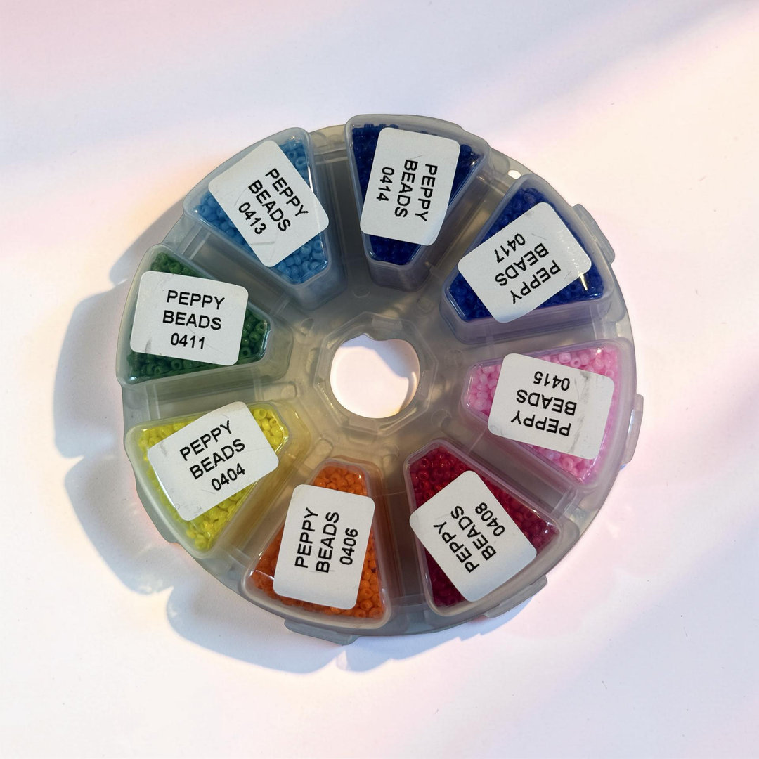 Authentic Miyuki Seed Beads 11-0 Rainbow Starter Kit