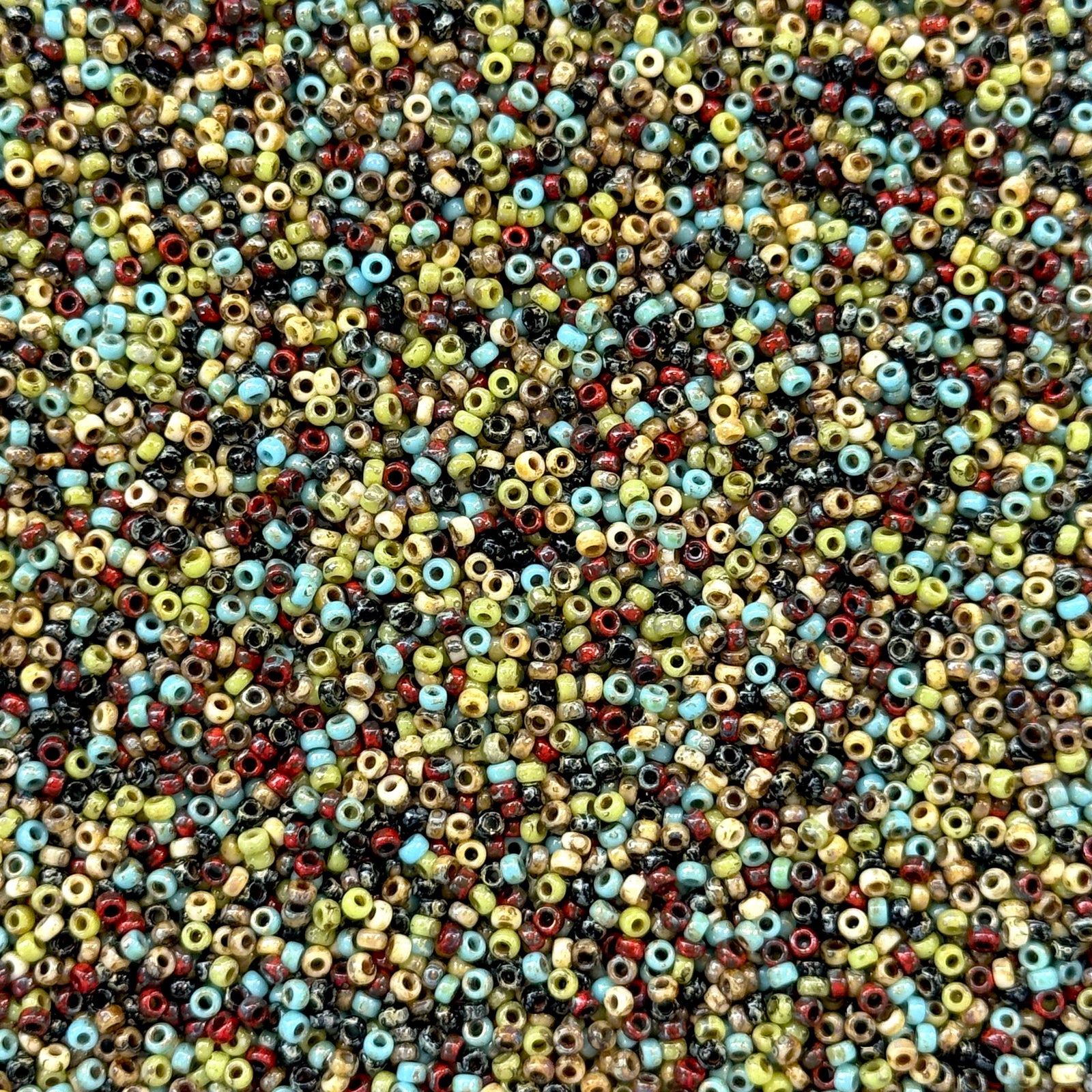 Miyuki Seed Beads 15/0, Picasso Harmony Ensemble Mix, 5 Gr
