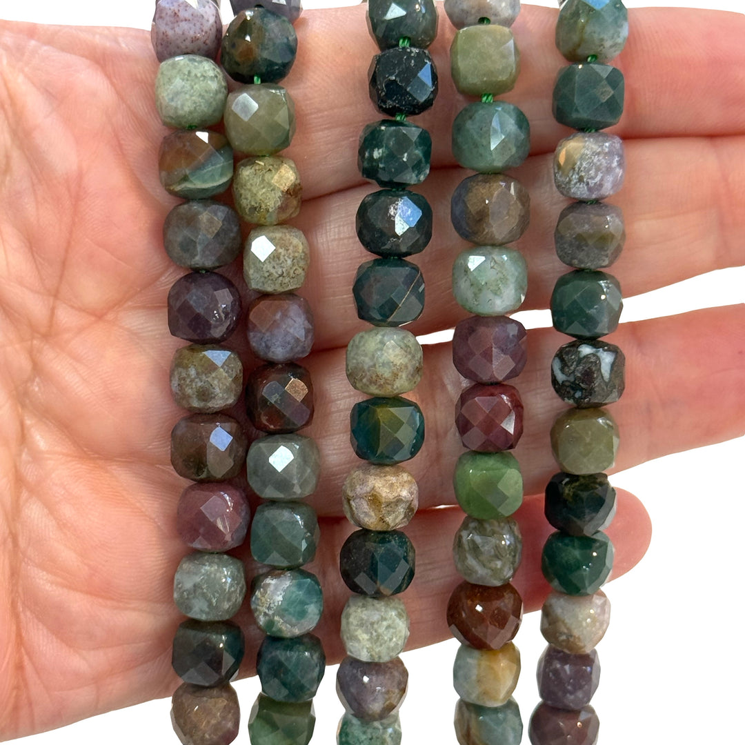 90 cm Strand Natural Freeform Turquoise Chips, Long brin 36&
