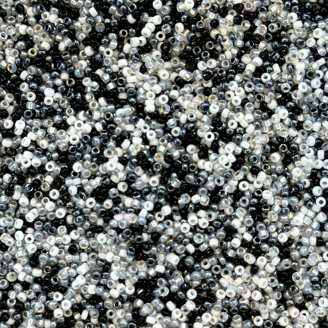 Miyuki Seed Beads 15/0, Elegant Noir Symphony Mix, 10Gr Pack-NEW!!!