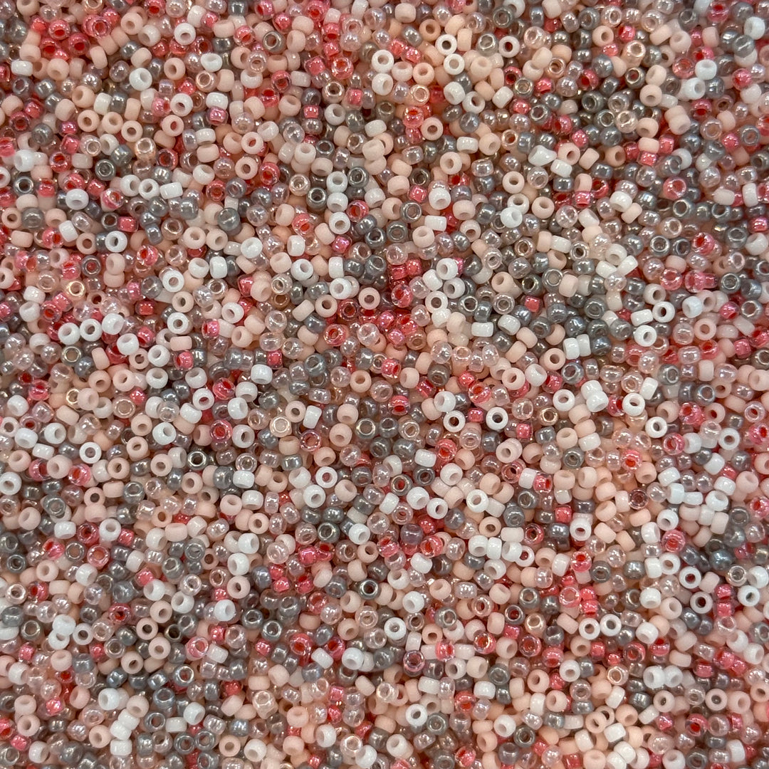 Miyuki Seed Beads 15/0, Rosewood Bloom, 10Gr Pack-NEW!!!