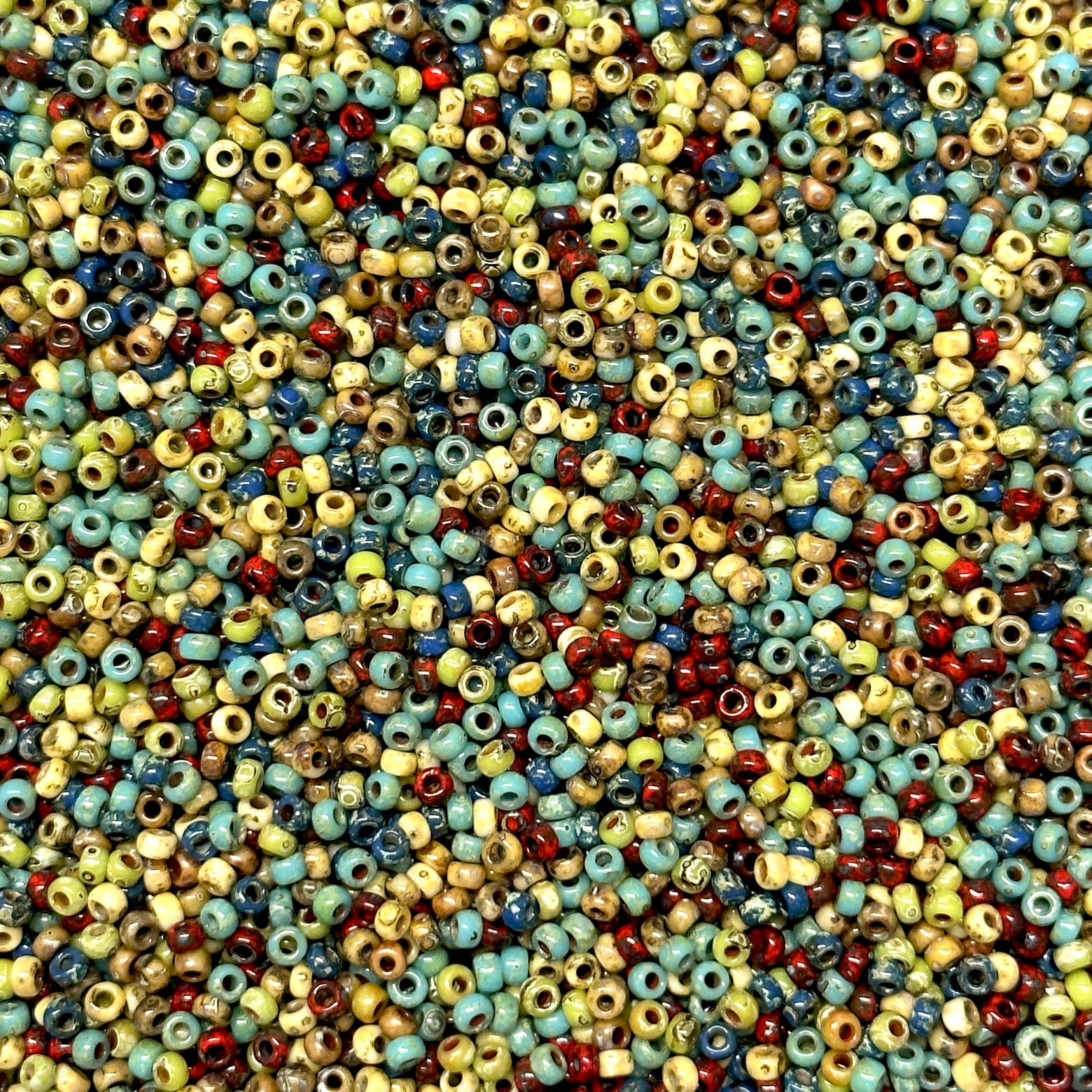 Miyuki Seed Beads 11/0 Picasso Harmony Ensemble Mix , 10Gr Pack-NEW!!!