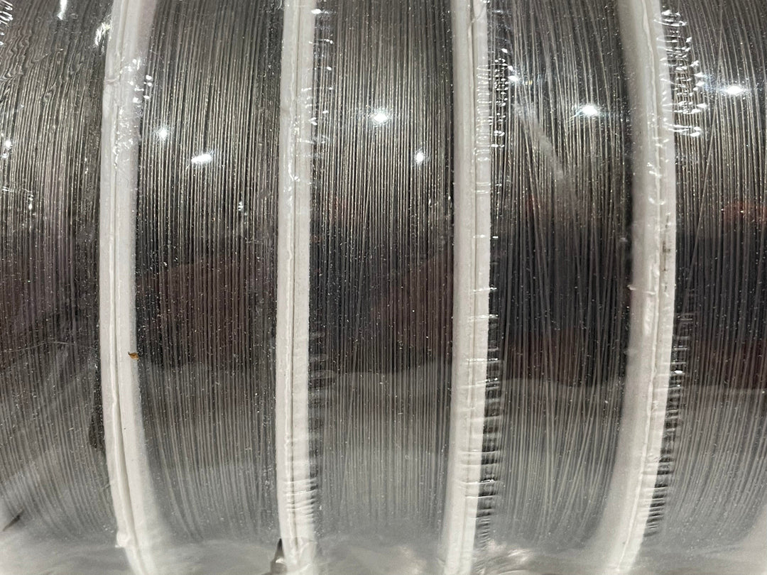 Tiger Tail Beading Wire – Silver – 0.38mm