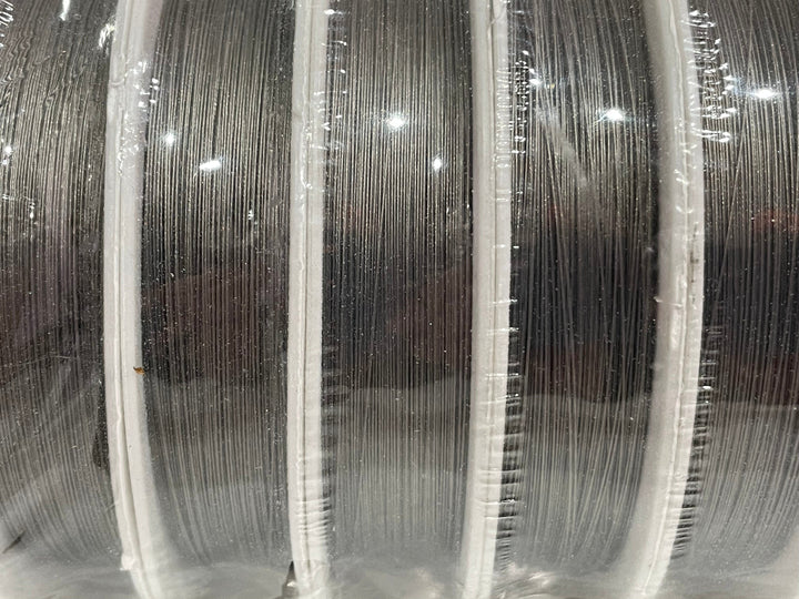 Tiger Tail Beading Wire – Silver – 0.38mm