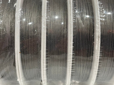 Tiger Tail Beading Wire – Silver – 0.38mm