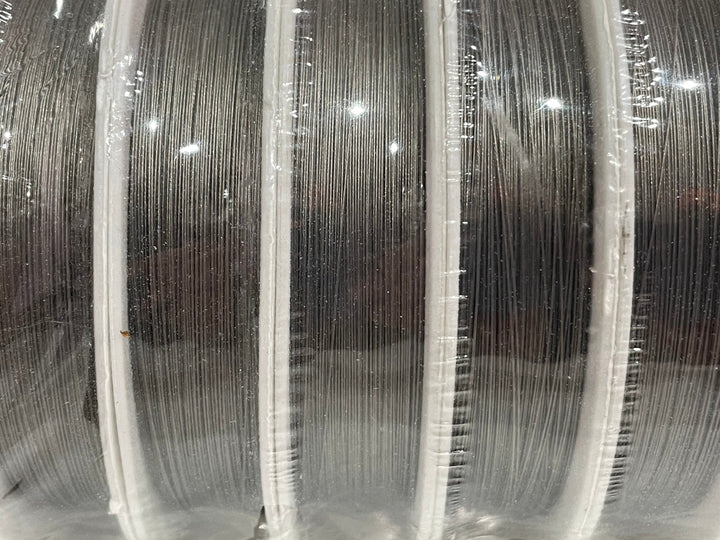 Tiger Tail Beading Wire – Silver – 0.45mm