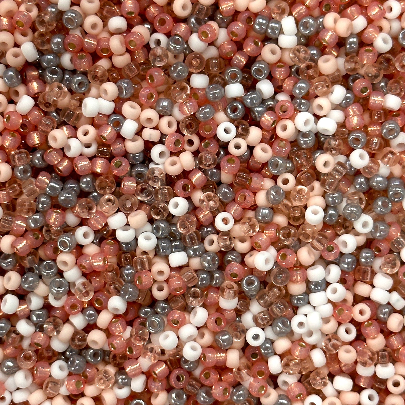 Miyuki Seed Beads 8/0 Tea Rose Bouquet Bead Mix (20g Pack) - 8/0 Miyuki Japanese Seed Beads-NEW!!!