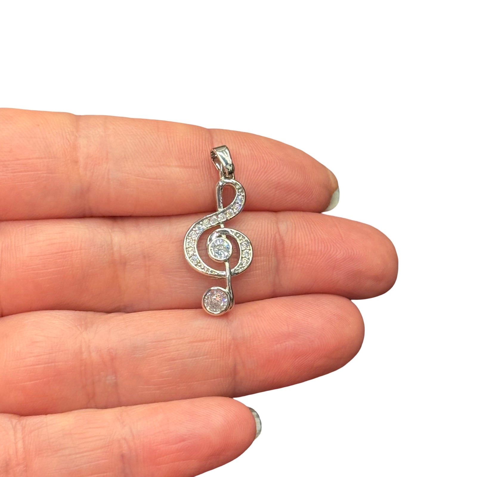 Treble Clef Pendant