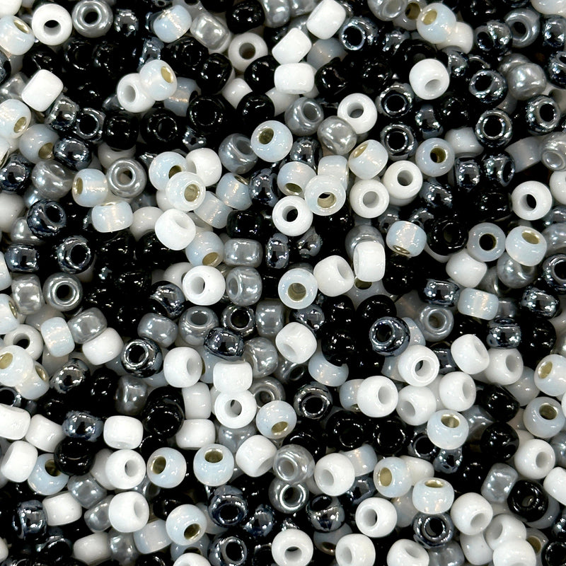 Miyuki Seed Beads 6/0 Elegant Noir Symphony Bead Mix  (10g Pack)