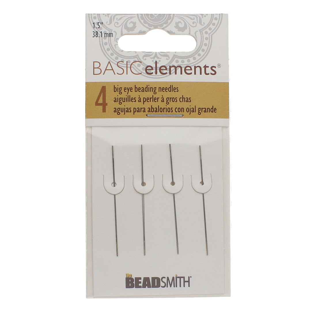 Big Eye Beading Needles by Beadsmith Large Hole Needle