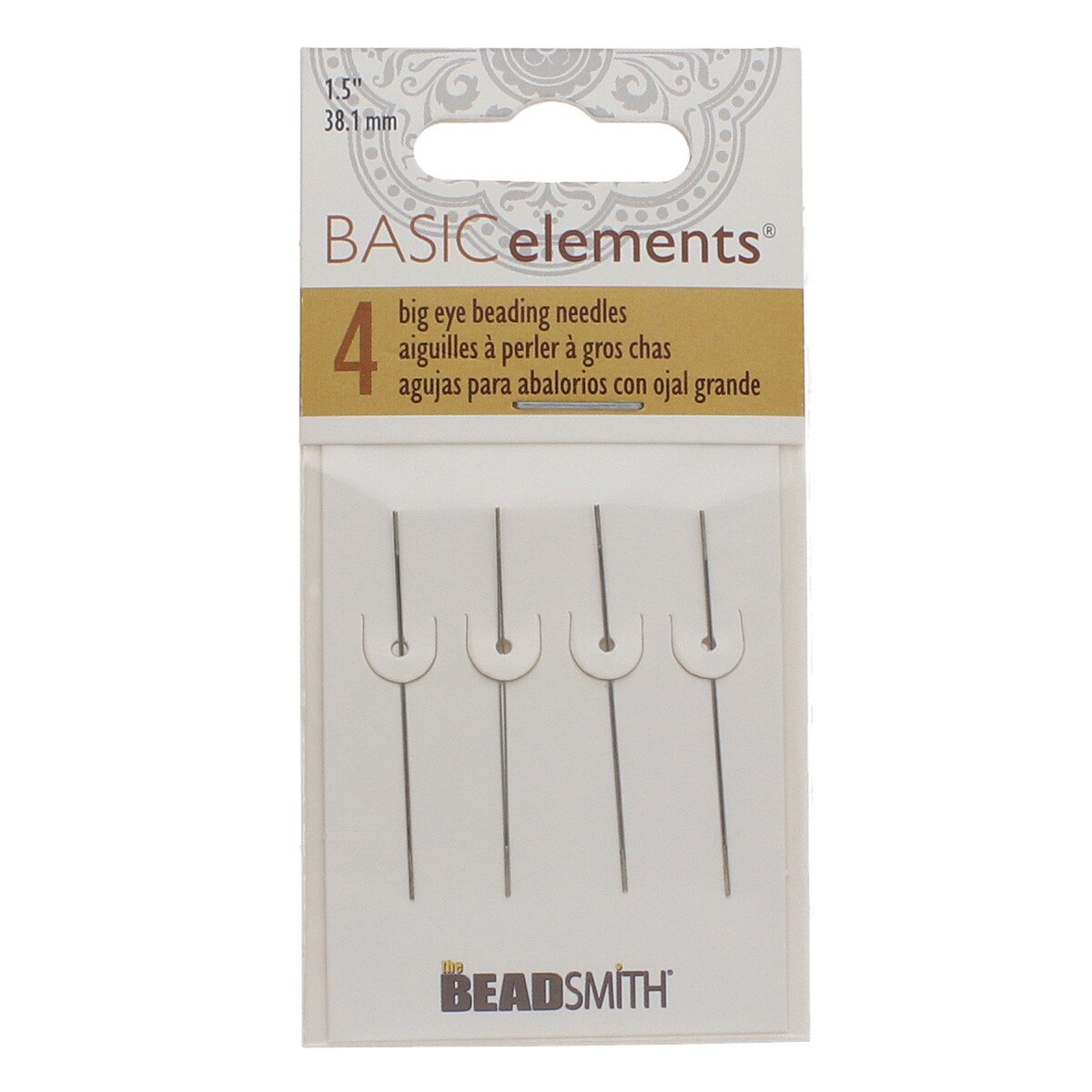 Big Eye Beading Needles by Beadsmith Large Hole Needle