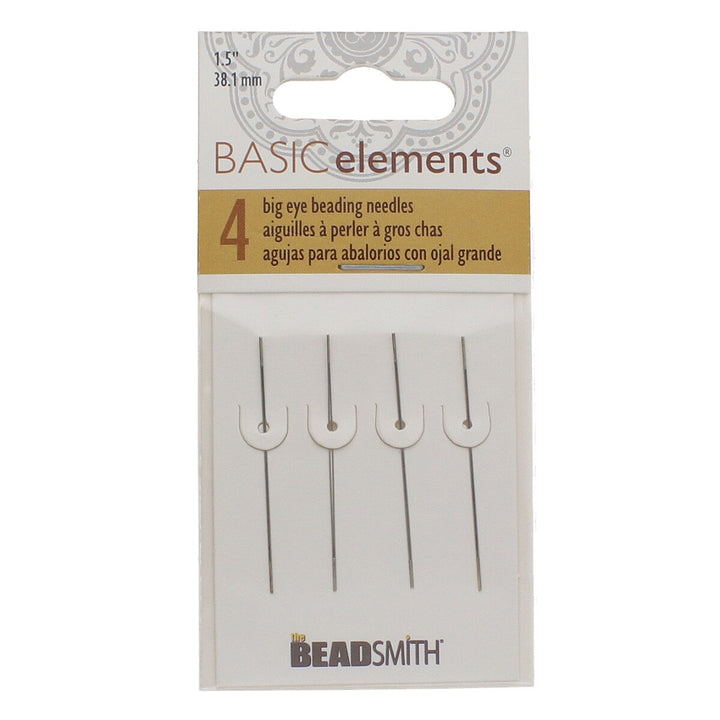 Big Eye Beading Needles by Beadsmith Large Hole Needle