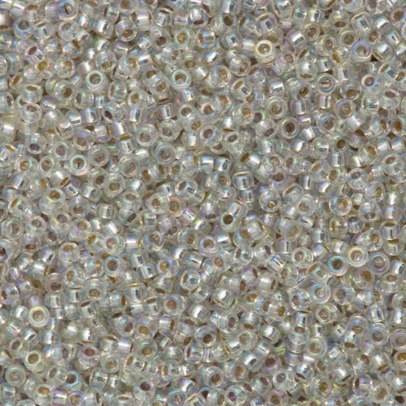 Miyuki Seed Beads 11/0 Silver Lined Crystal AB ,1001-NEW!!!