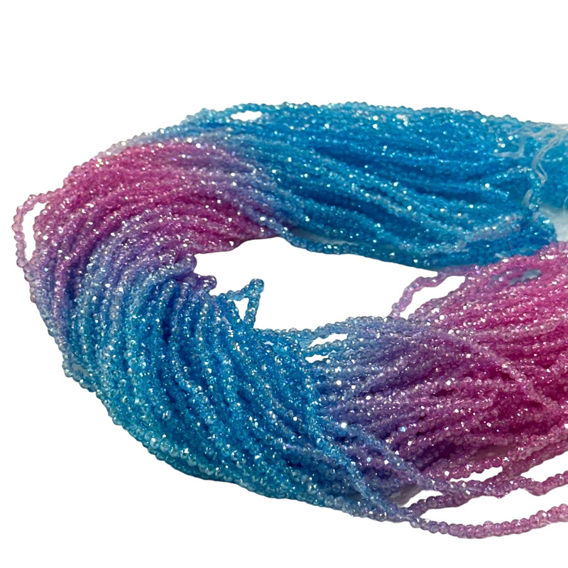 2mm Crystal rondelle beads strand 170 pcs, PBC2C124