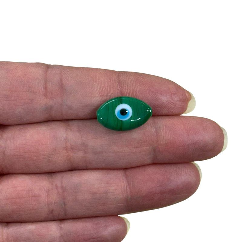 Hand Made Murano Glass Evil Eye Charm